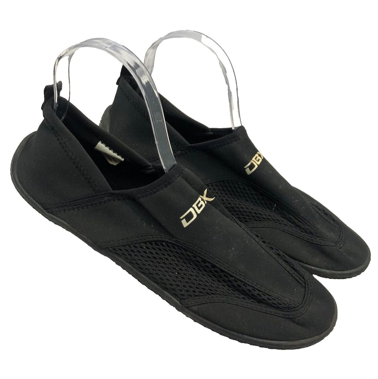 DBX Mens Szx 10 Black Swim Mesh Slip Resistant Aqua Water Shoes