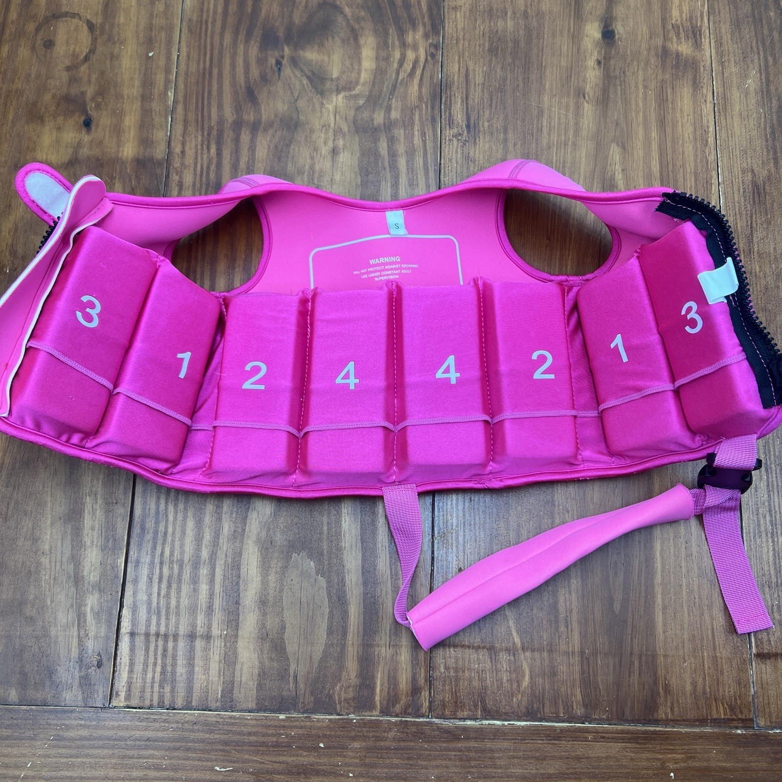 Senwiss Kids Swim Vest Float Jacket Pink Purple Size S Life Jacket