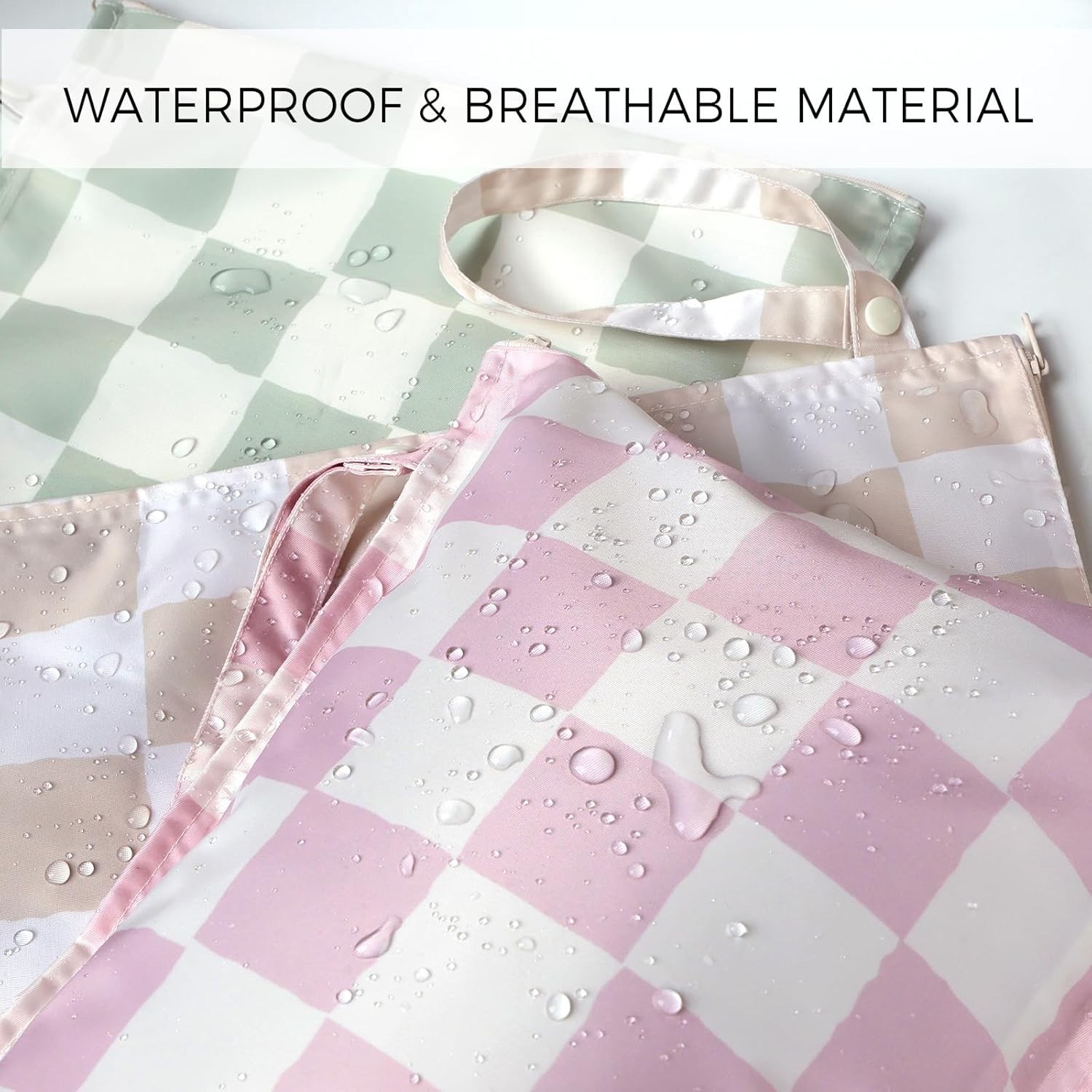 Wet Dry Bags Water Resistant – 2 Pack Reusable Waterproof Wet Dry Bag for Swi…