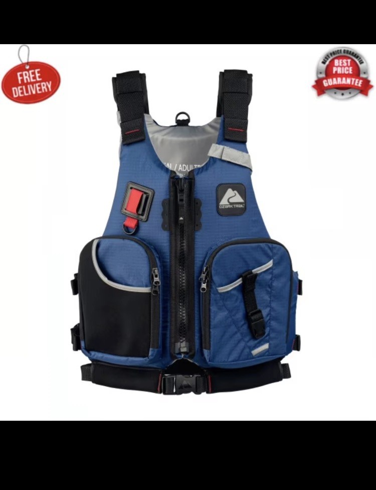 Ozark Trail Adult Unisex 3 Pocket Paddle Vest
