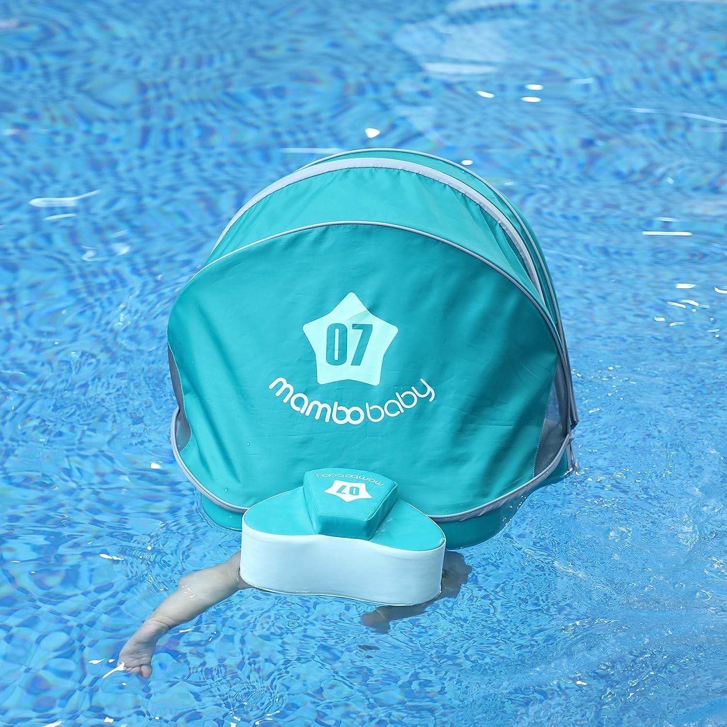 Mambobaby Float Add Tail Baby Swim Large, Global Limited Edition Green