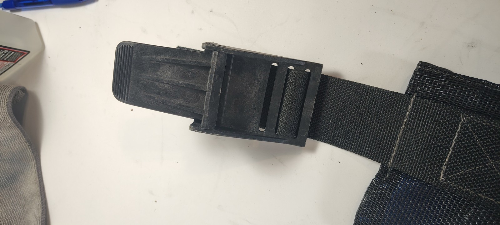 Duraplus Scuba Diving Weight Belt Blue Adjustable Dive Belt 9 lbs Made in USA
