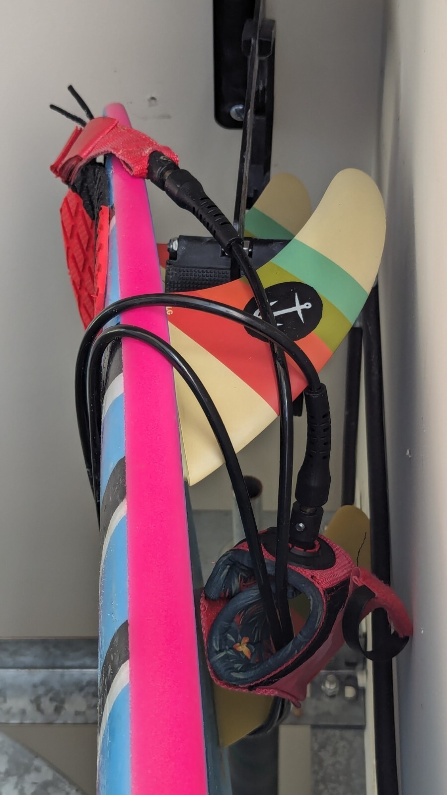 Surfboard Surf Rack Post or Wall Mount Vertical Storage