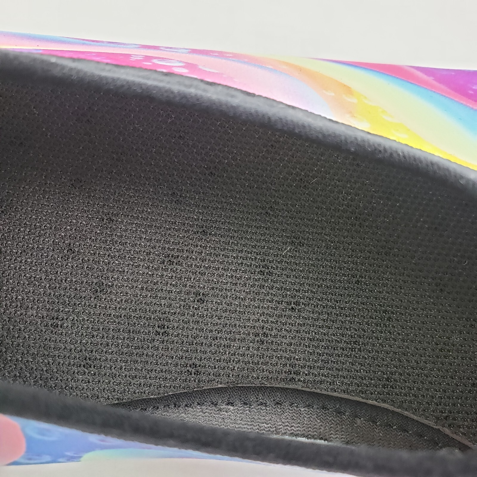 Vifuur Womens Sz 5.5-6.5 Colorful Ripple Slip On Yoga Barefoot Water Sports Shoe