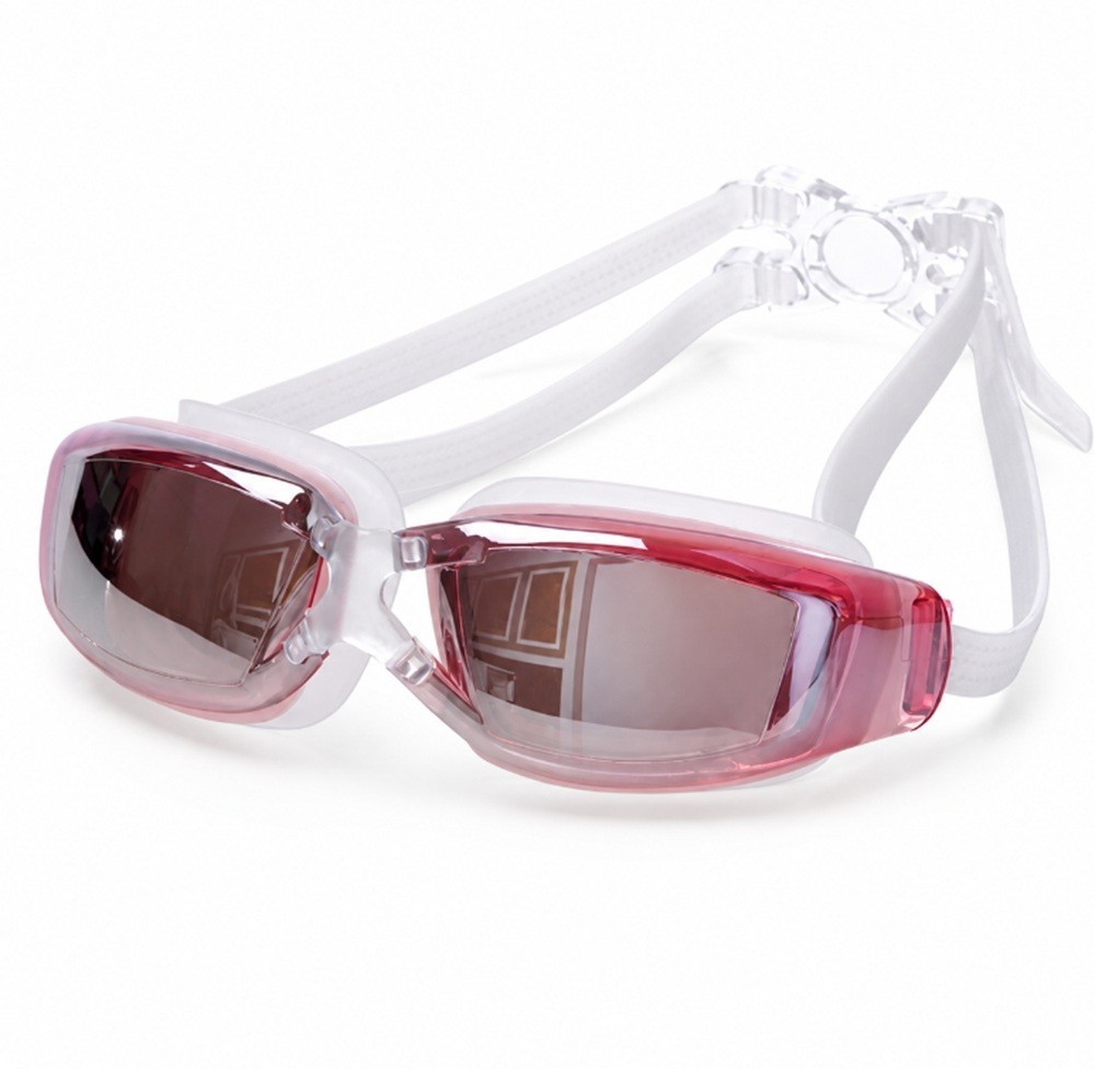 Comfortable Swimming Goggles UV Protection Anti‑Fog Mirror Lens for Adults & Kid