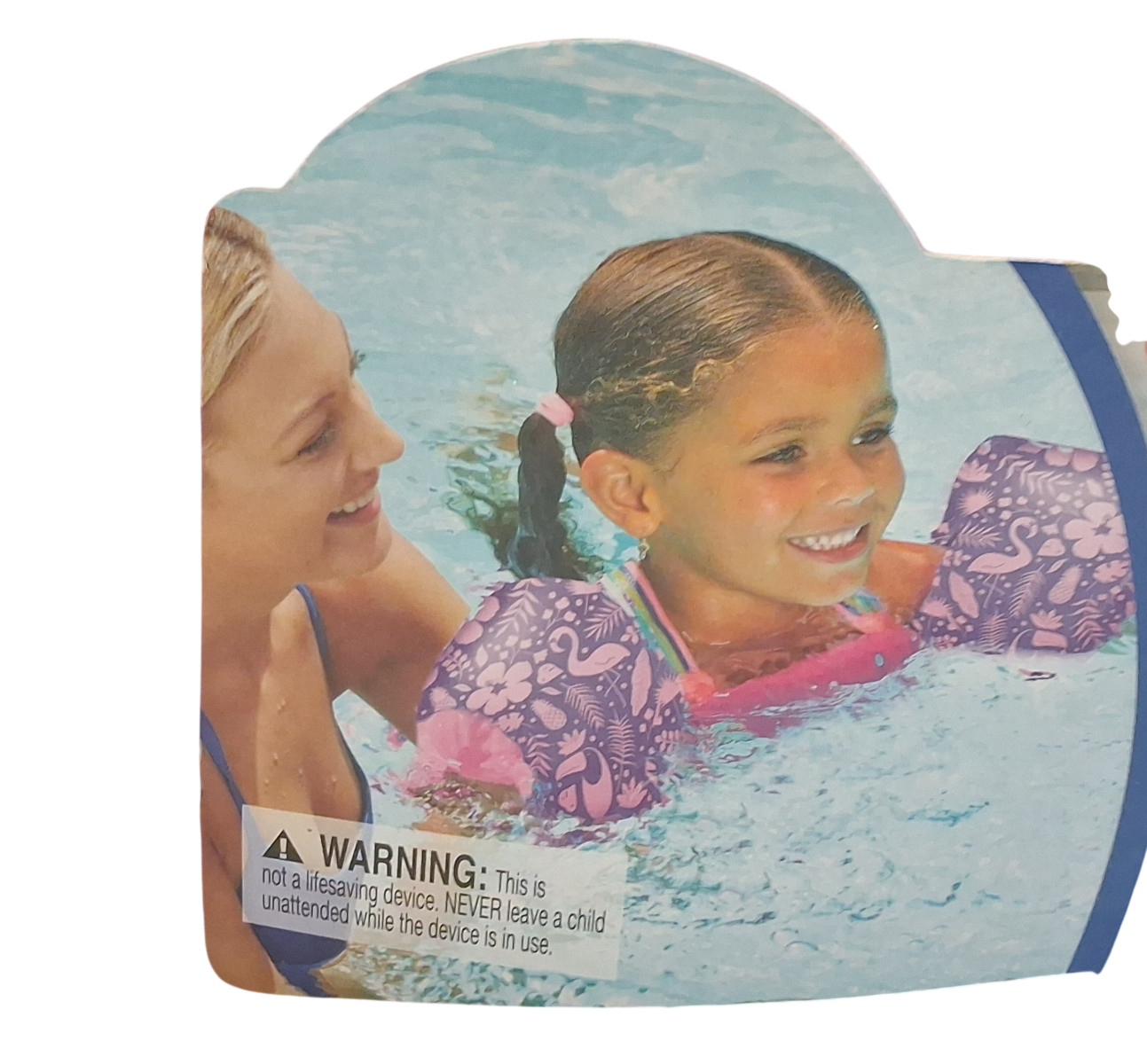 SwimSchool Ultra-Fit Tot Swimmer Float Level 3 Age 4-6 Years Pink 50LBS Max New
