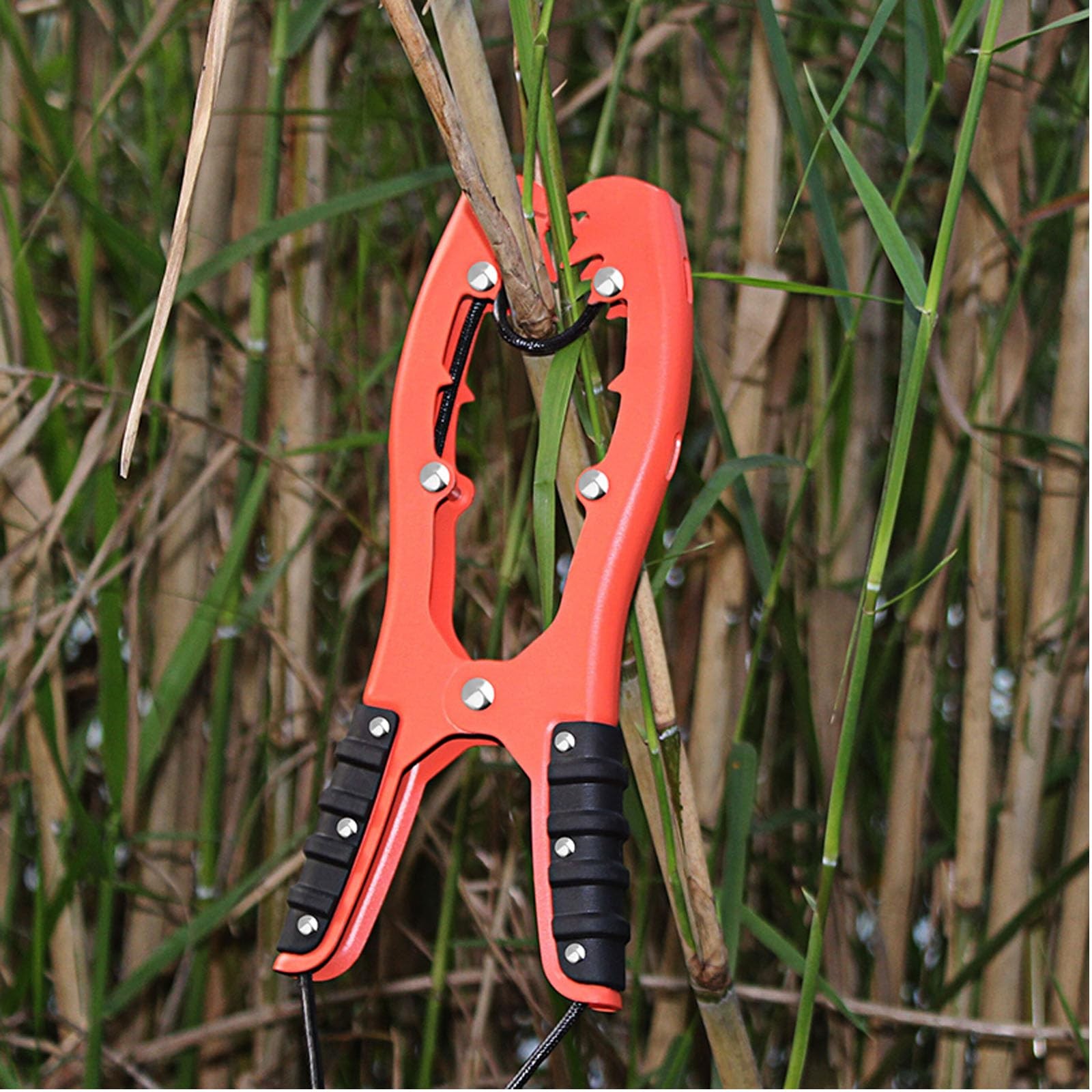 2 Piece Kayak Anchor Grip Clamp with 16.4ft Paracord Snap Hook, Boat Anchor C…