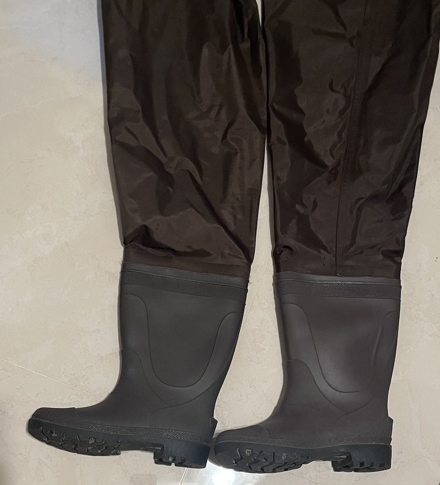 Fishingsir Hip Unisex Water Boots – Brown Size 5/38