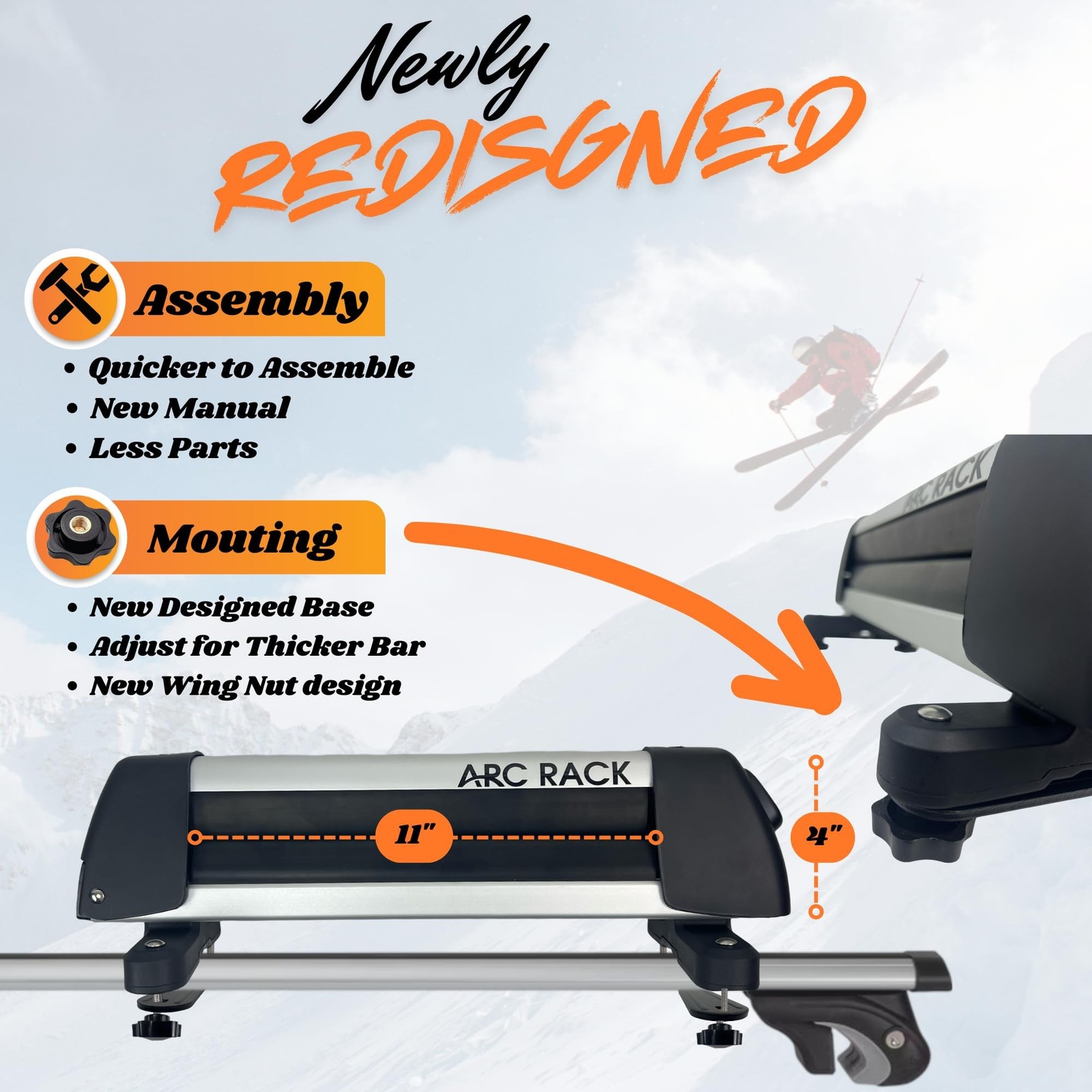 Ski Rack: Snowboard Rack, Fishing Pole Car Rack, Cross Country Ski Rack, Skat…