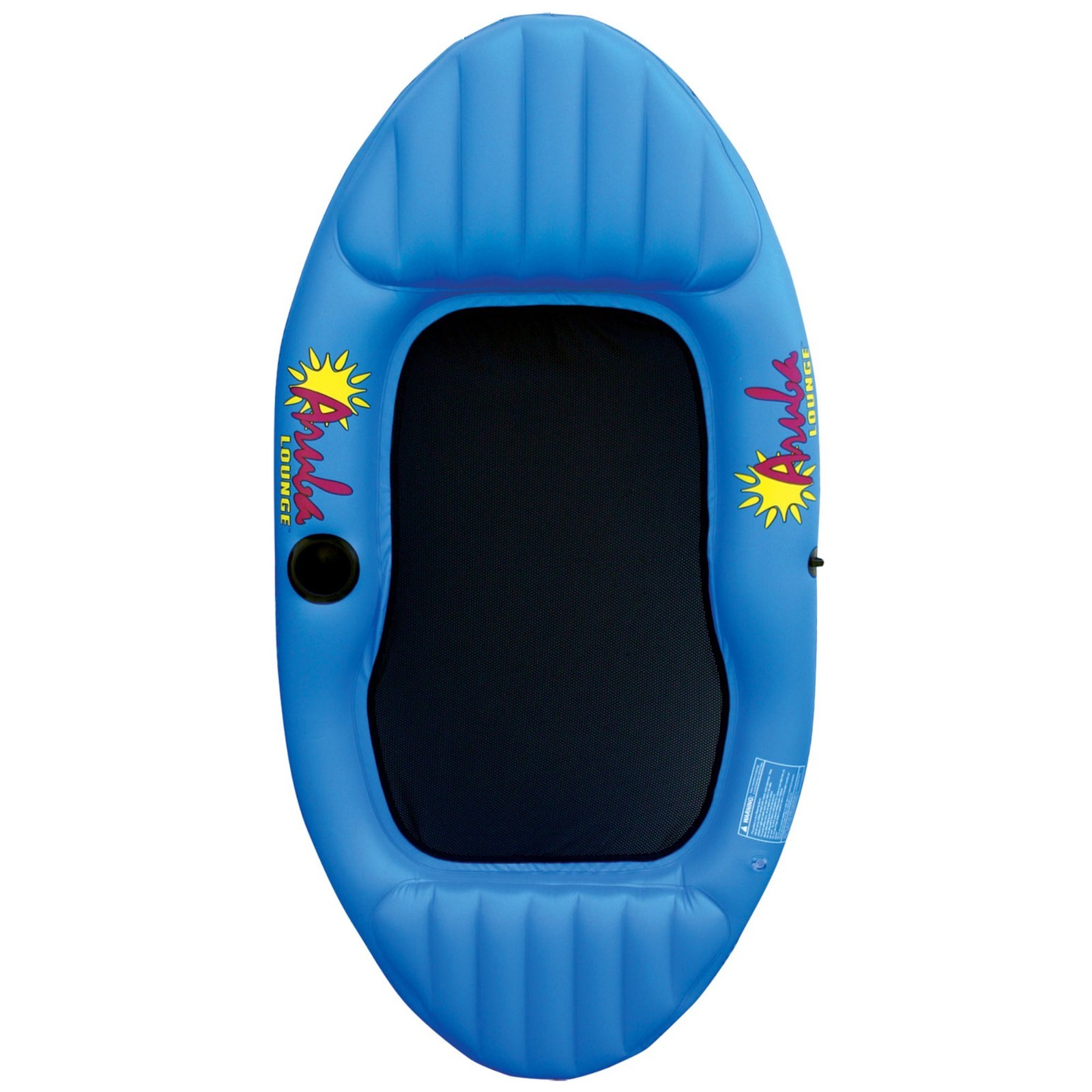 Pool Lake Air Float Airhead Inflatable Aruba Lounge with Drink Holder 66×37 in
