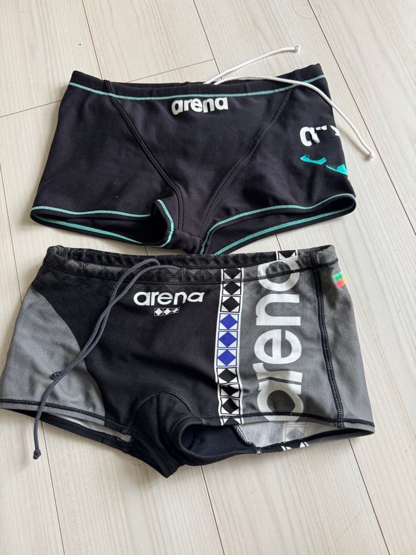 arena competitive swimsuit 2 piece set box type