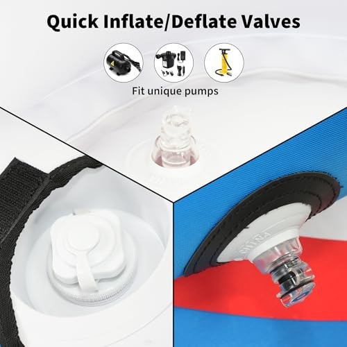 Towable Tube for Boating, 1–2 Person Inflatable Towable Tube with Super Car