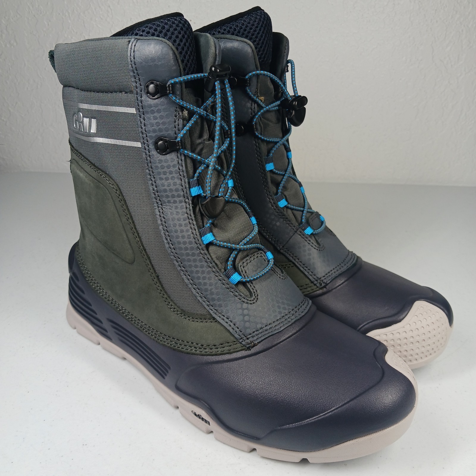 Gill Sailing Race Boots 915 Graphite Mens 10 Offshore-style Water Proof 122075