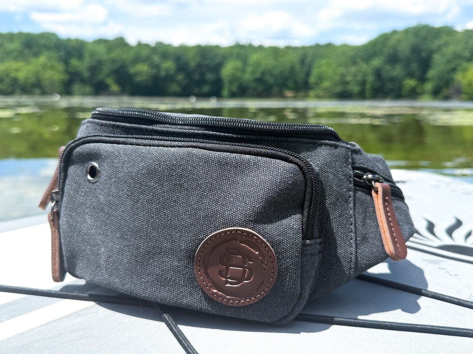Revamp Designs Shop Deep Sea Pack Crossbody Waist Bag Black