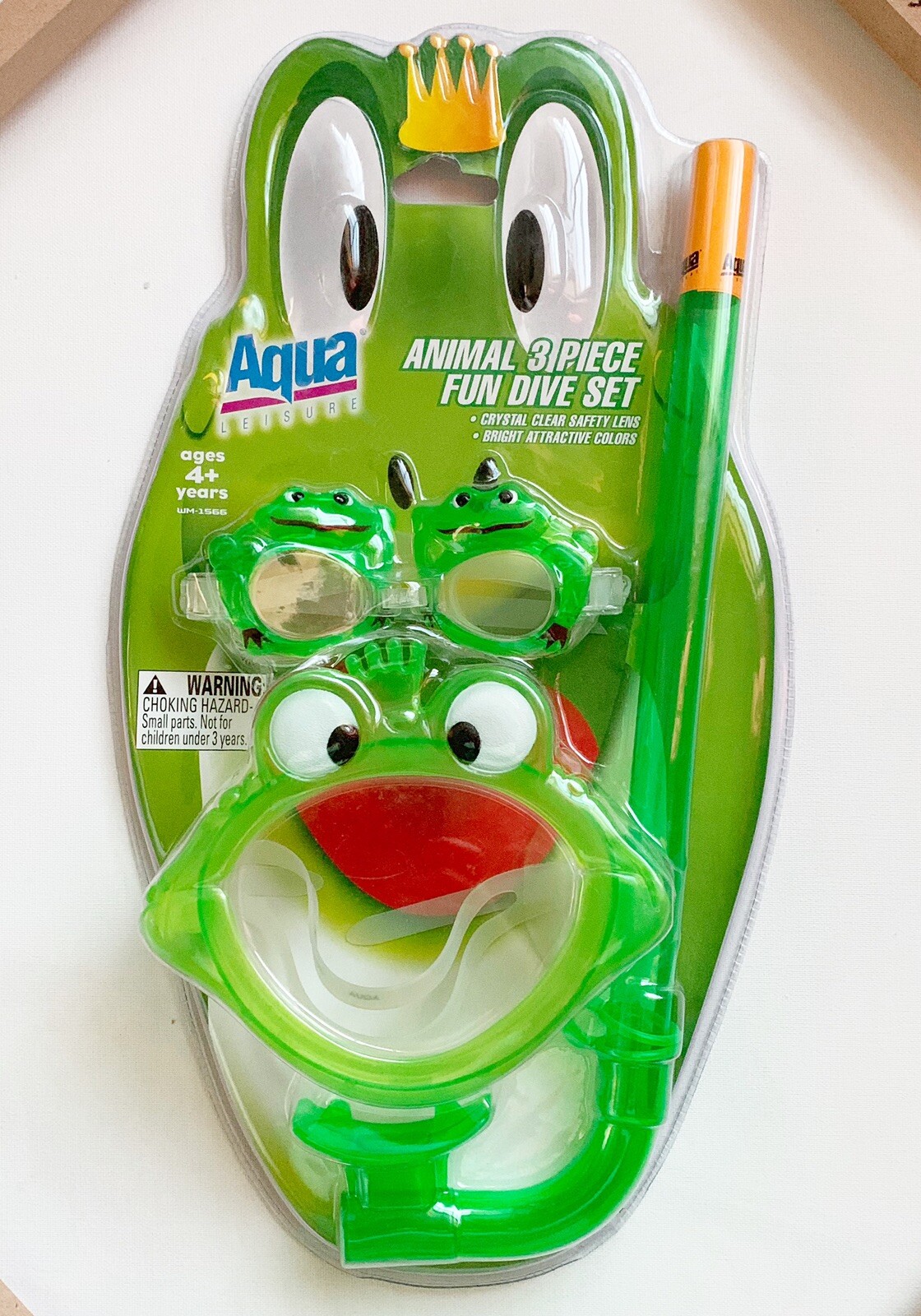 Aqua Leisure Animal 3 PIECE Fun Dive Set Goggles Dive Mask