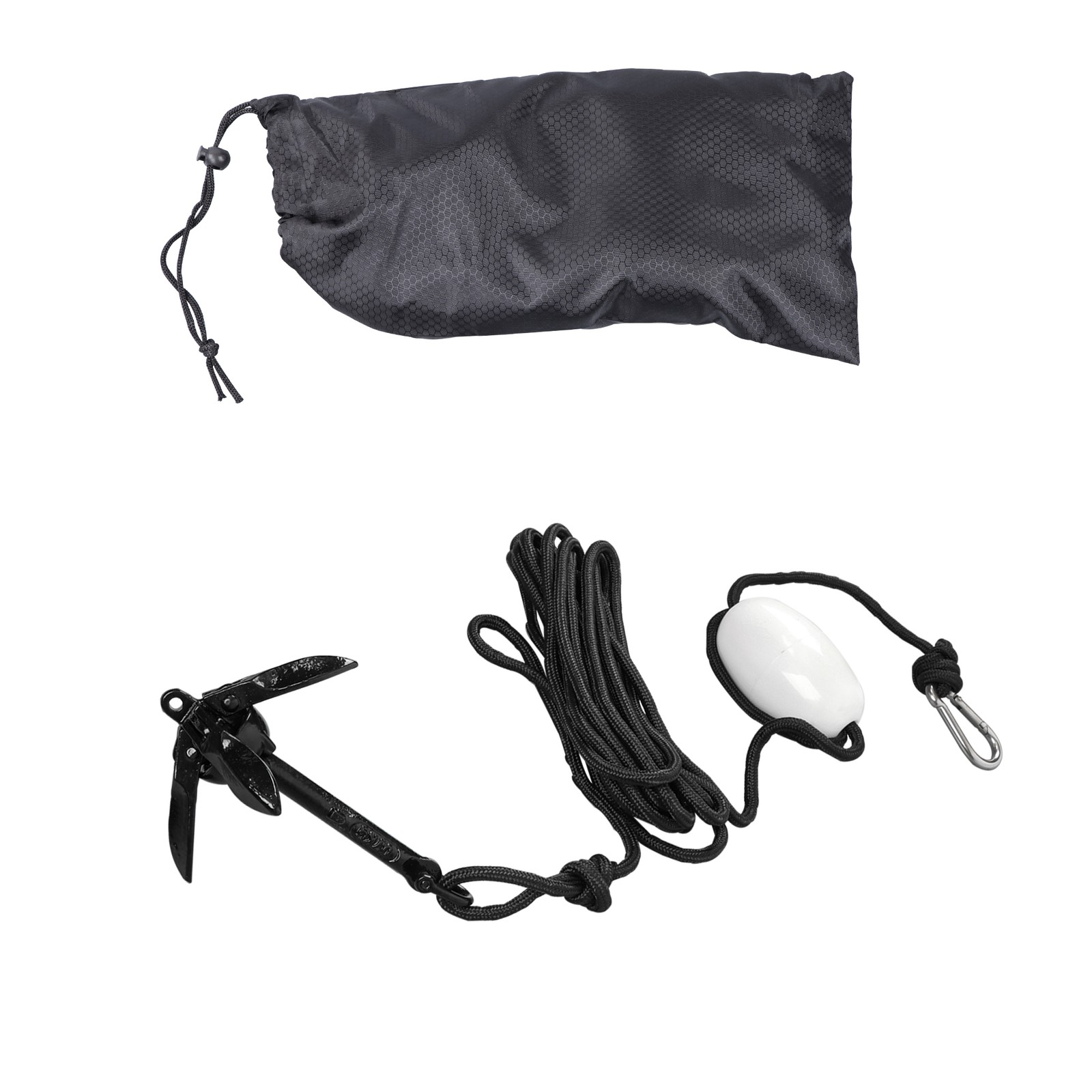 1.5 3.3 5.5 7.1LB Folding Anchor Set For Boats Kayak Canoes Motorboat Paddle