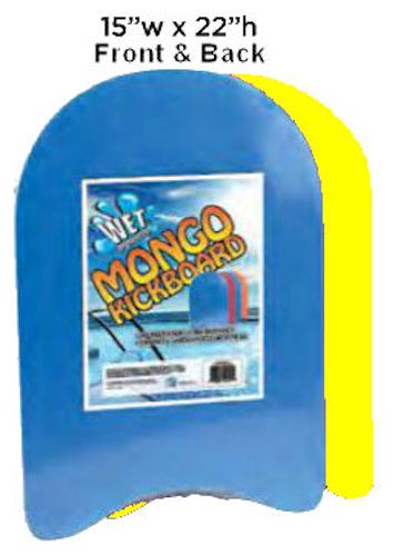 MONGO KICKBOARD XLARGE Form Learn to Swim Class Swimming Training Laps BBMK NEW