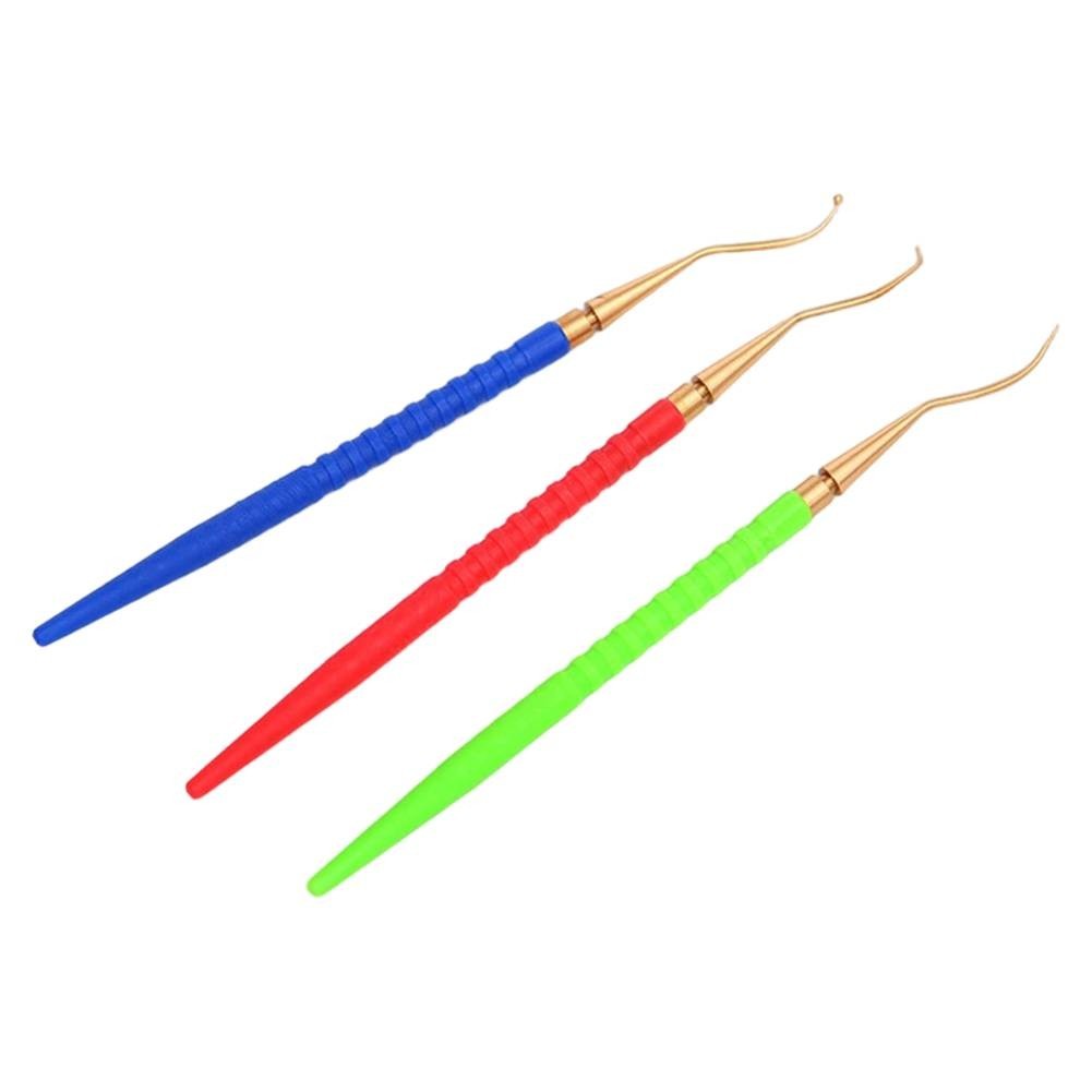 3 Piece Scuba Diving O Ring Picker Set Brass Shaft 14.5cm Plastic Handle