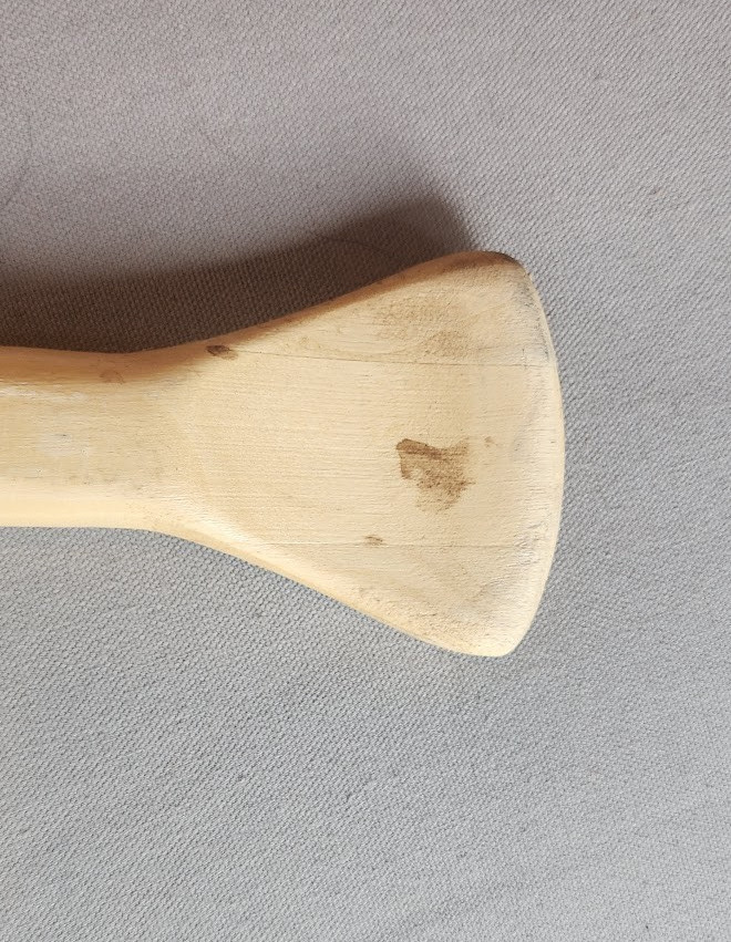 Vintage Feather Brand Wood Canoe Paddle 48″ R40Caviness Woodworking USA Made