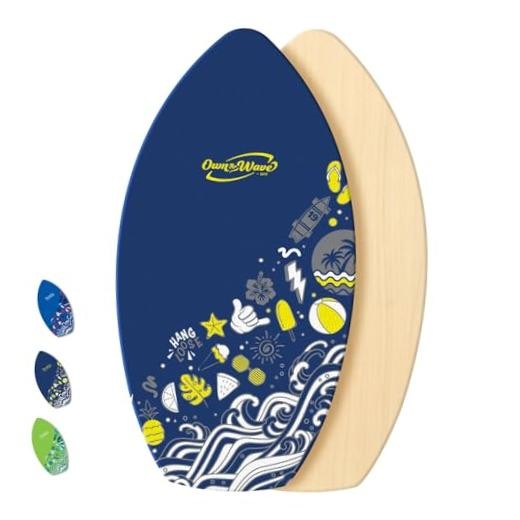 BPS ‘Hang Loose’ 35″ / 40″ Skimboard for Beginners with 40 Inch Dark Blue