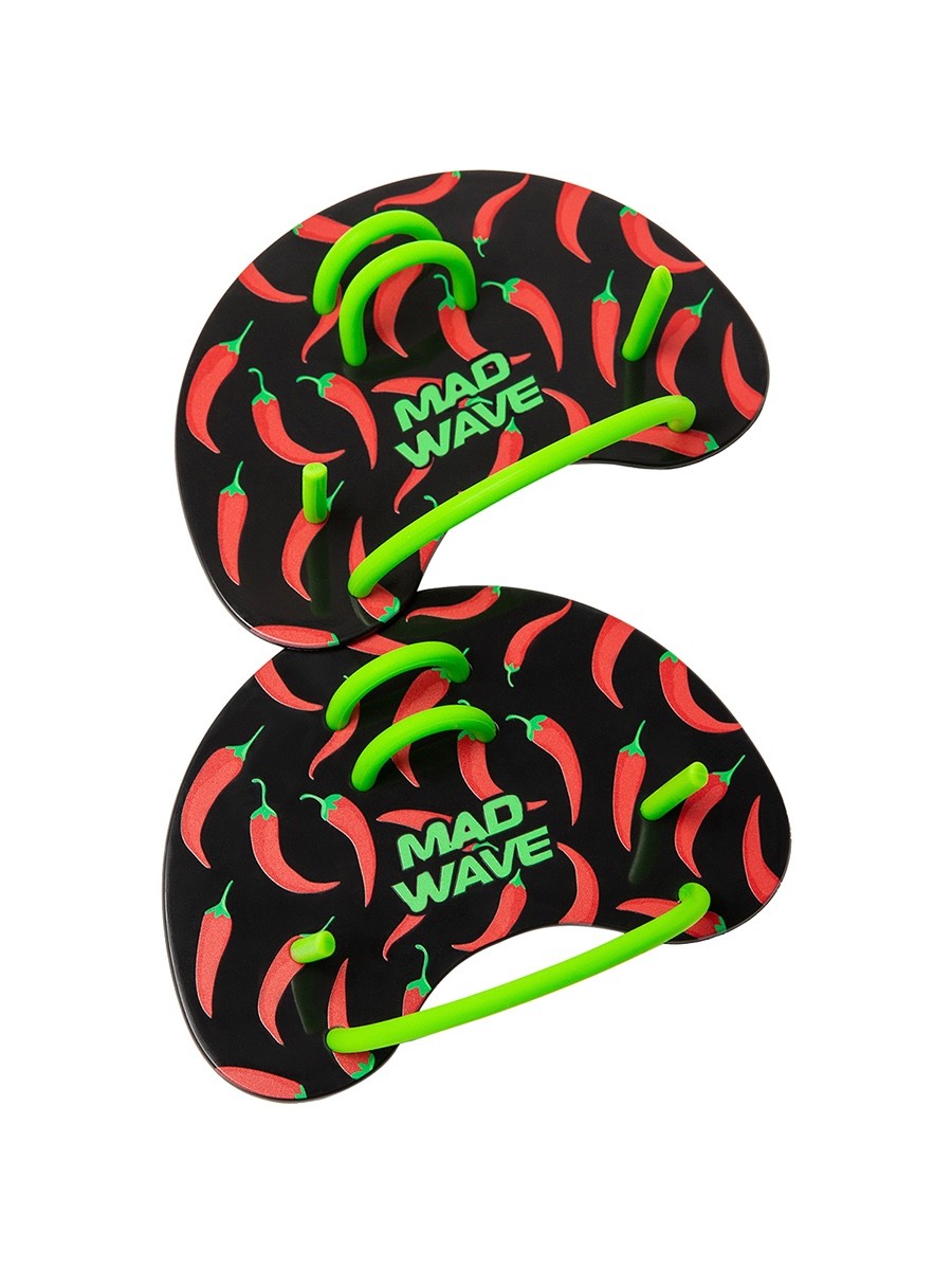 MAD WAVE – PALETTE – FINGER FUN PADDLES – M074303003W – BLACK/RED