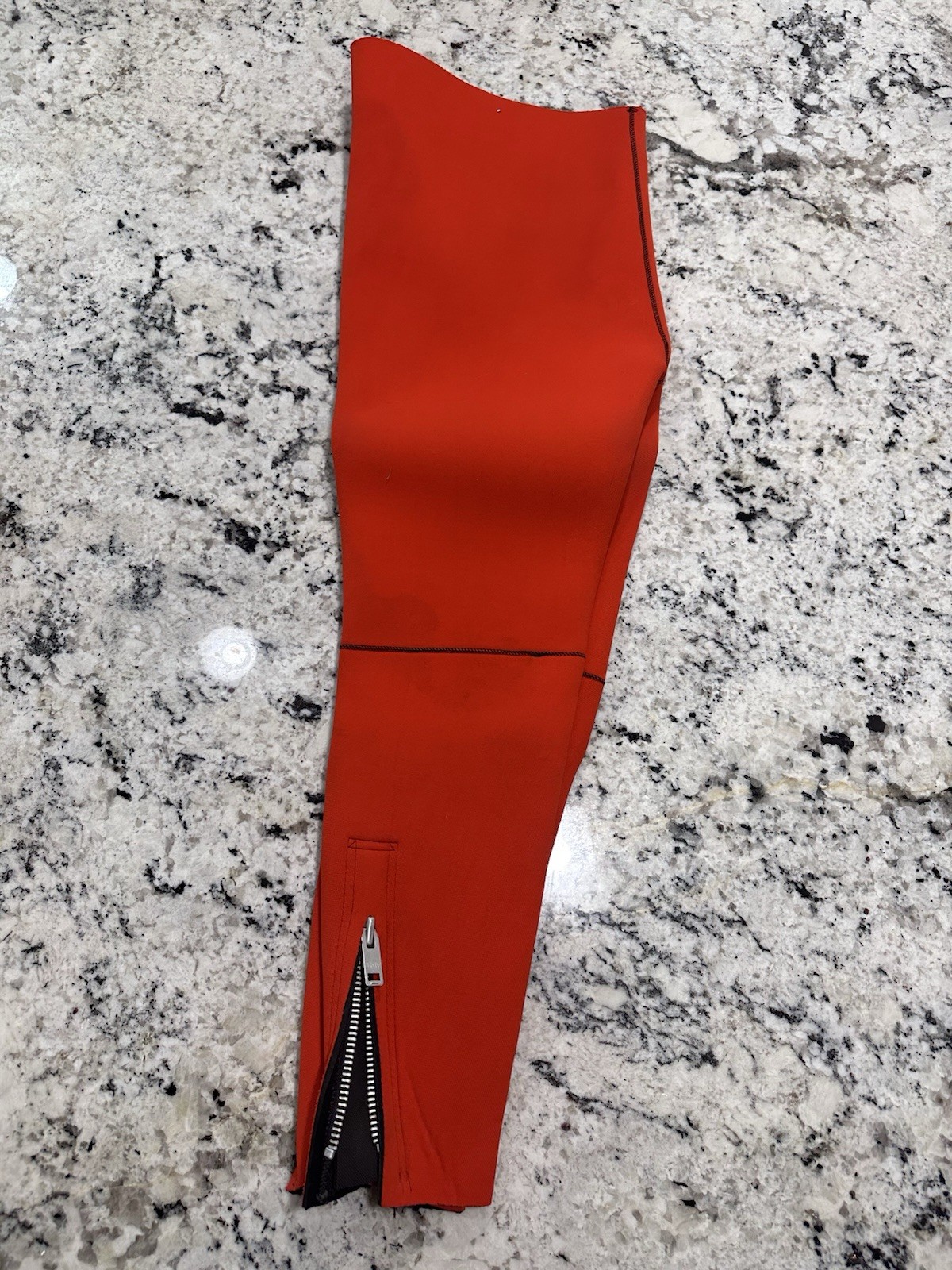 VTG Parkway Custom 3 Piece Scuba Dive Suit Beavertail Orange Neoprene Jacket Set
