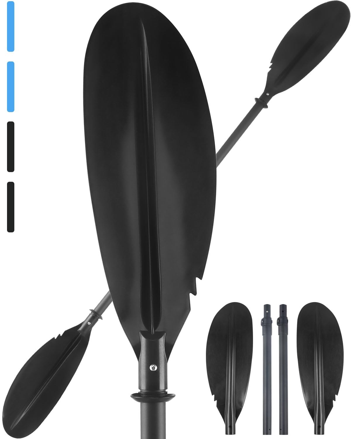Kayak Paddles with Paddle Leash 70in-97in Kayaking Oars for Sale, Kayak Paddling