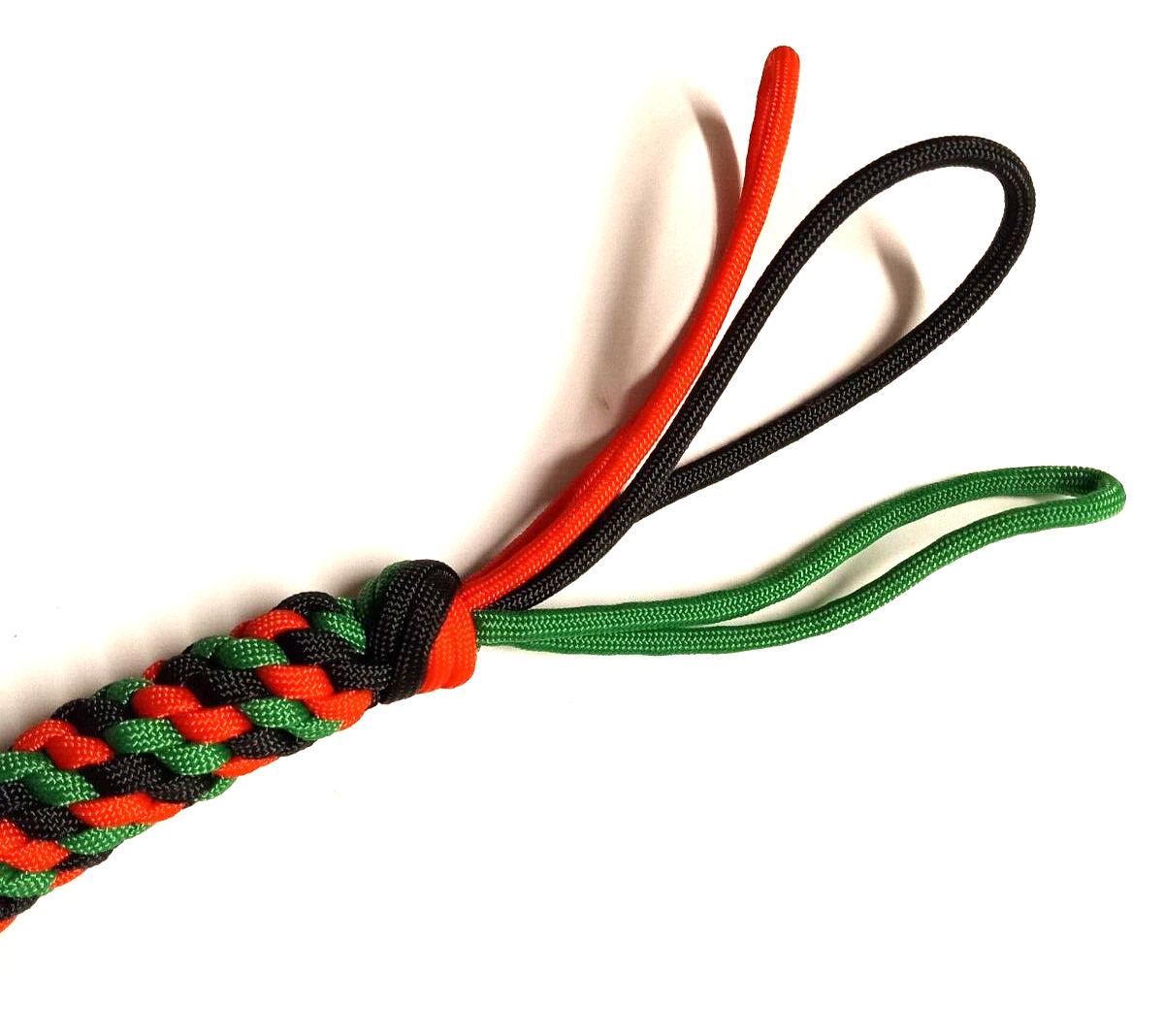 Kayak Braided Neon Orange Paracord Tow Lead Lanyard Utility Leash Accessory 21″