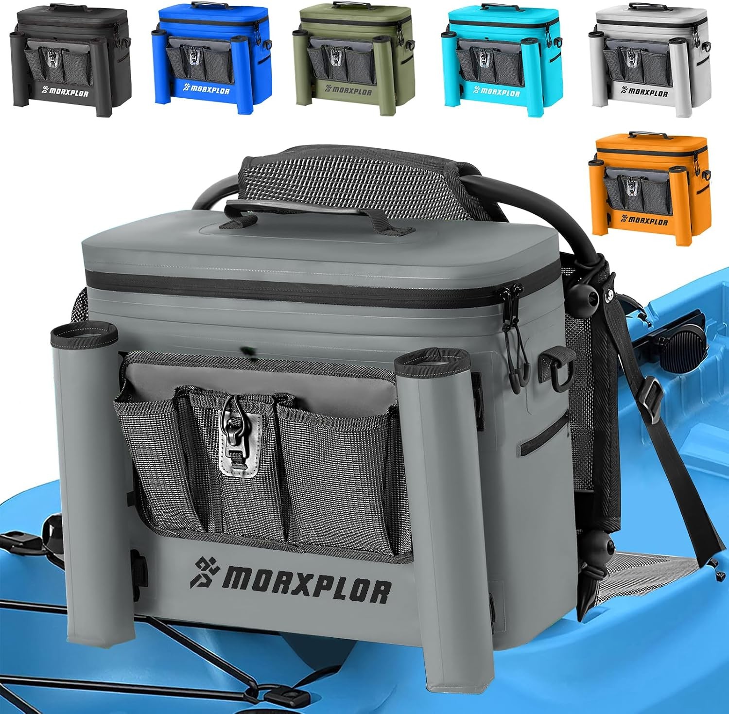 Kayak Cooler,Waterproof Kayak Seat Back Cooler Kayaking,Kayak Accessories Cooler