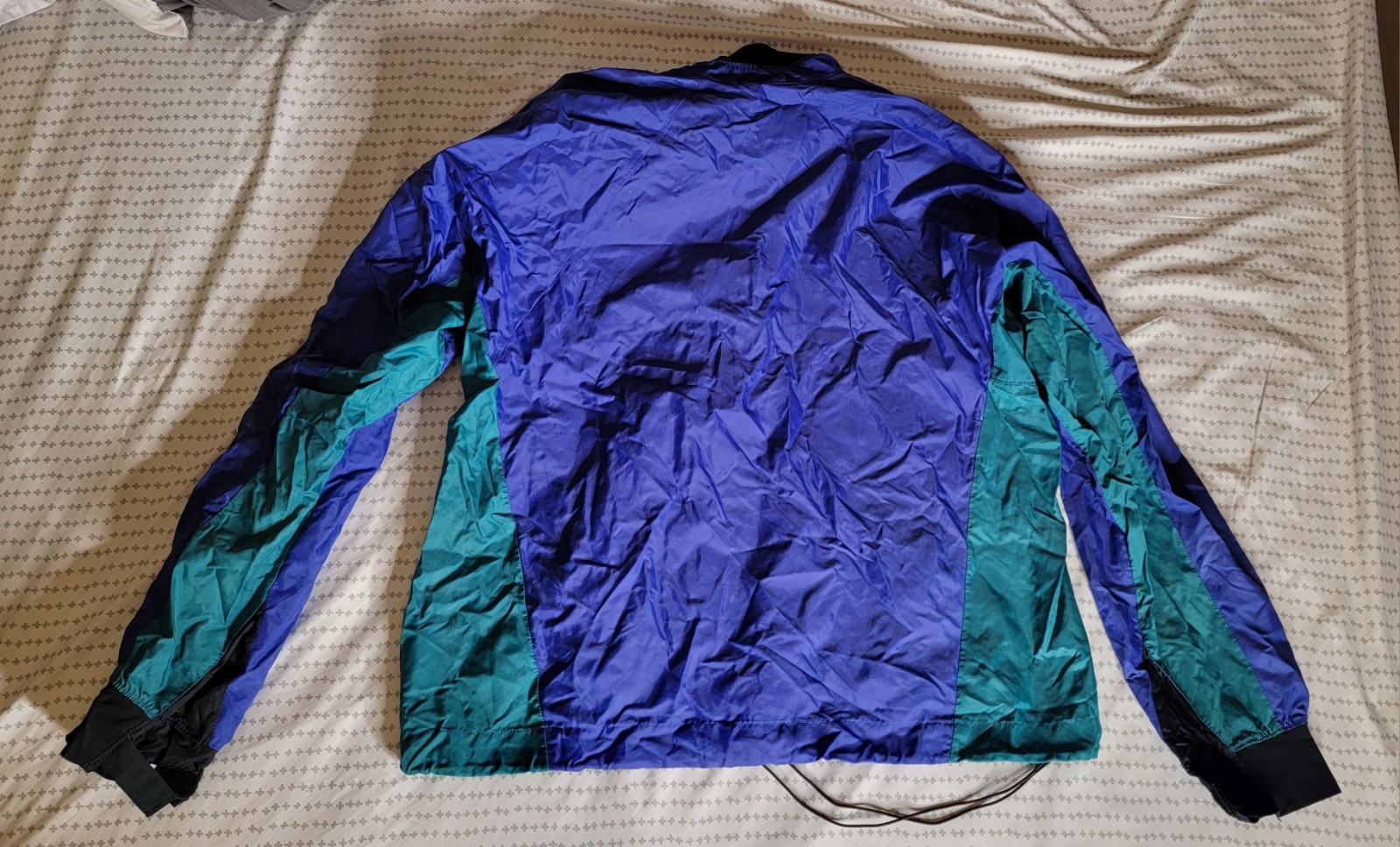 Kokatat Paddling Dry Top Jacket XL Mens Blue & Teal Water Resistant Wind Proof
