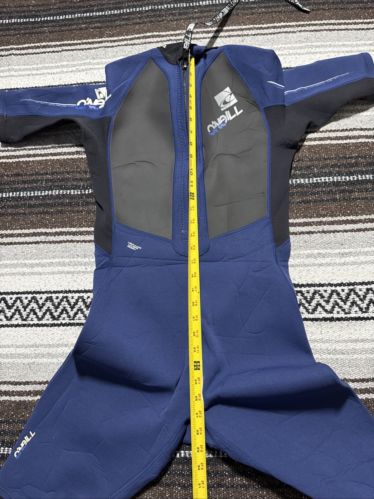 O’Neill Hammer 2:1 Shorty Wetsuit Men’s Large Blue Gray