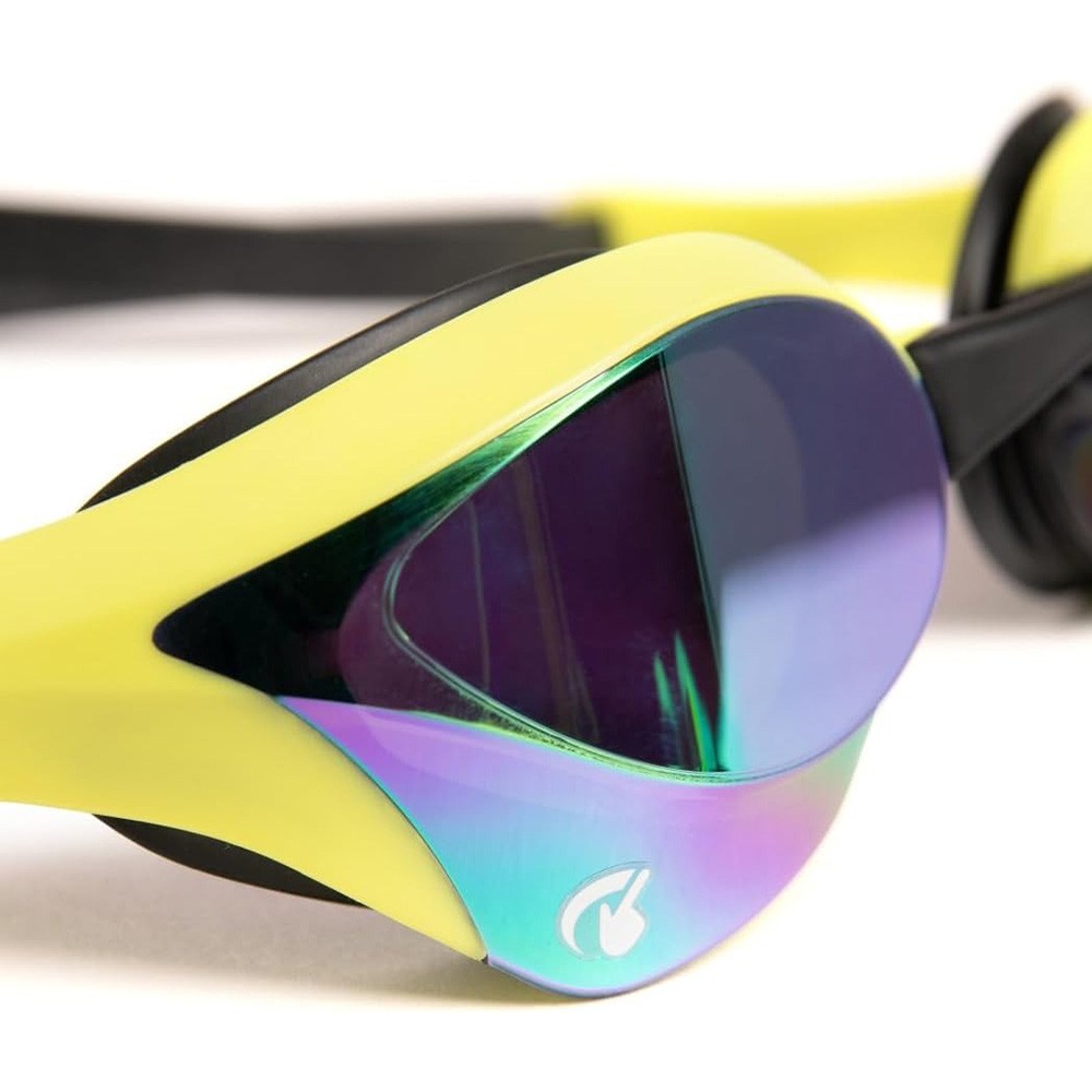 Arena Unisex Cobra Ultra Swipe Mirror Lens, Swim Goggles, Emerald/Cyber Lime