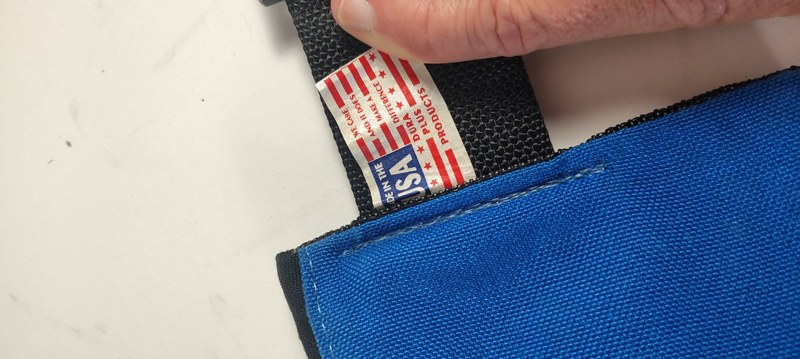 Duraplus Scuba Diving Weight Belt Blue Adjustable Dive Belt 9 lbs Made in USA