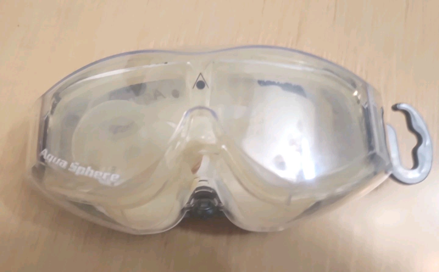 Aqua Sphere Seal Swim Goggles Clear Made In Italy Large