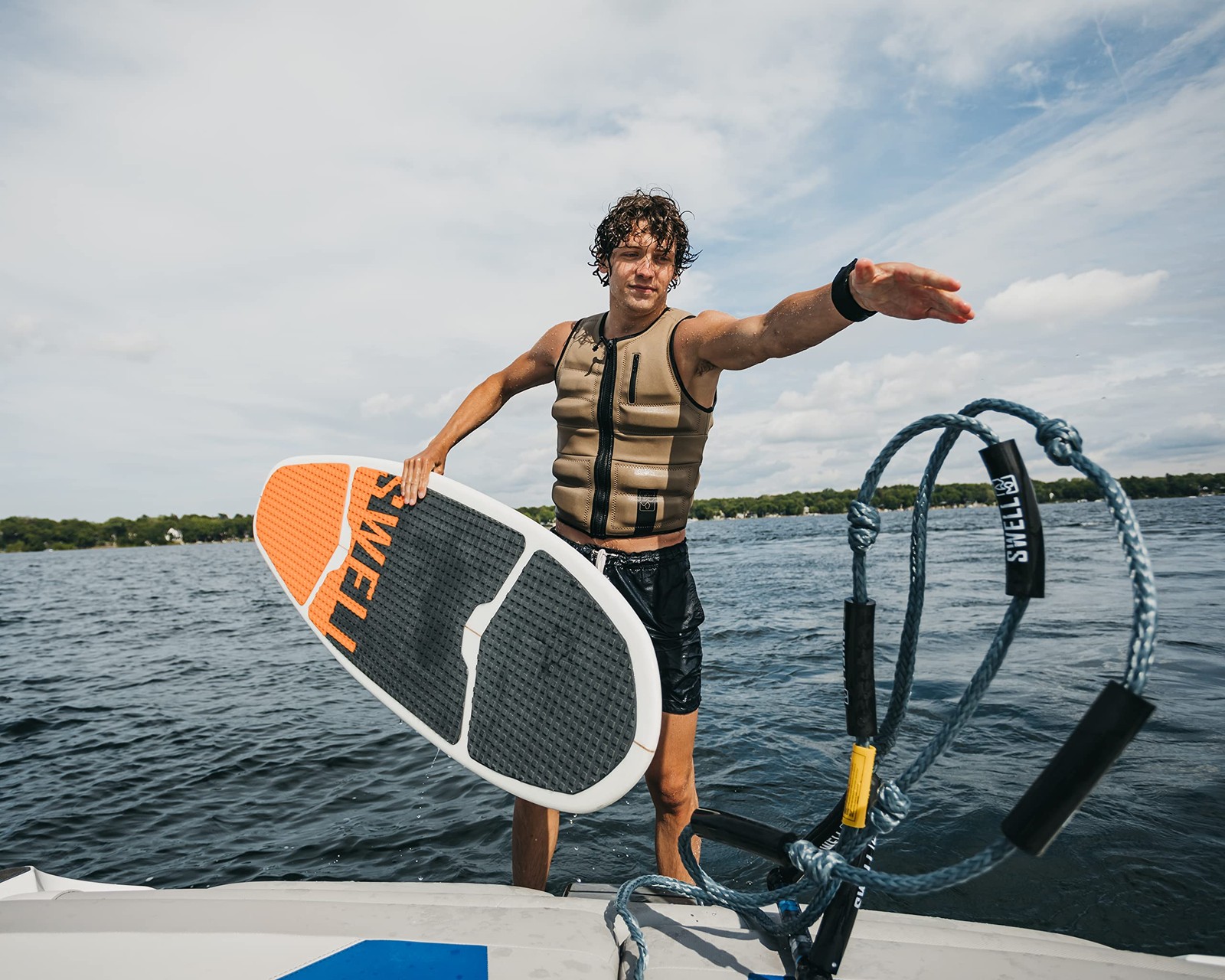 Swell Pro – 24 3 Section 3/4 Line Grey Prorope