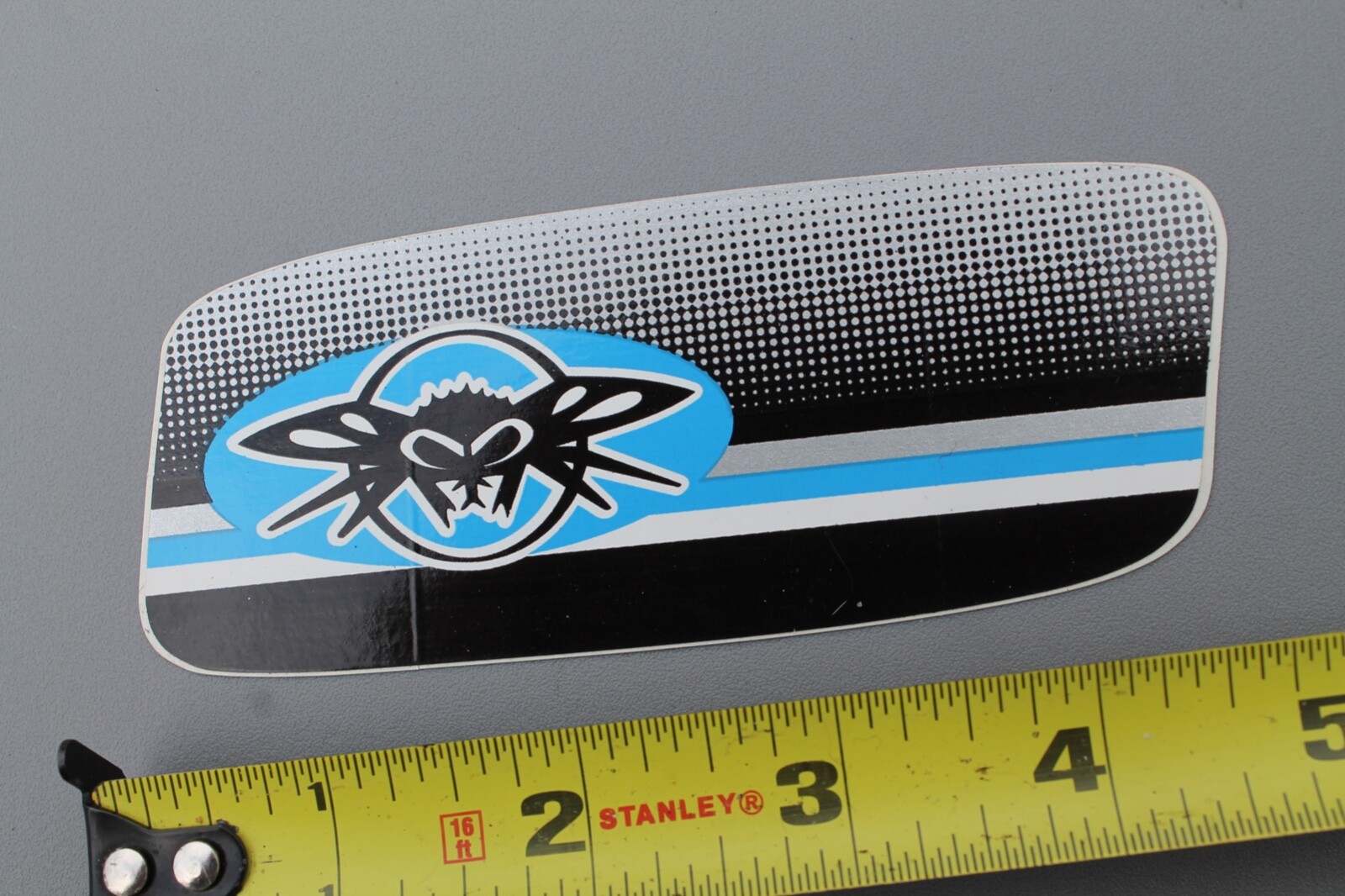 BLACK FLYS Black Blue White Insect Punk Rock Eyewear Vintage SUNGLASSES STICKER
