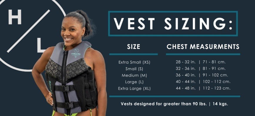 Hyperlite Women’s Life Vest – US Coast Guard Approved – size S, M, L brand NEW