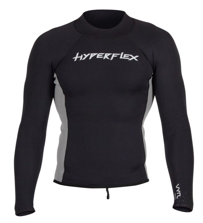 HYPERFLEX Men’s 1.5mm VYRL Surf Jacket – BLK – XXL – NWT