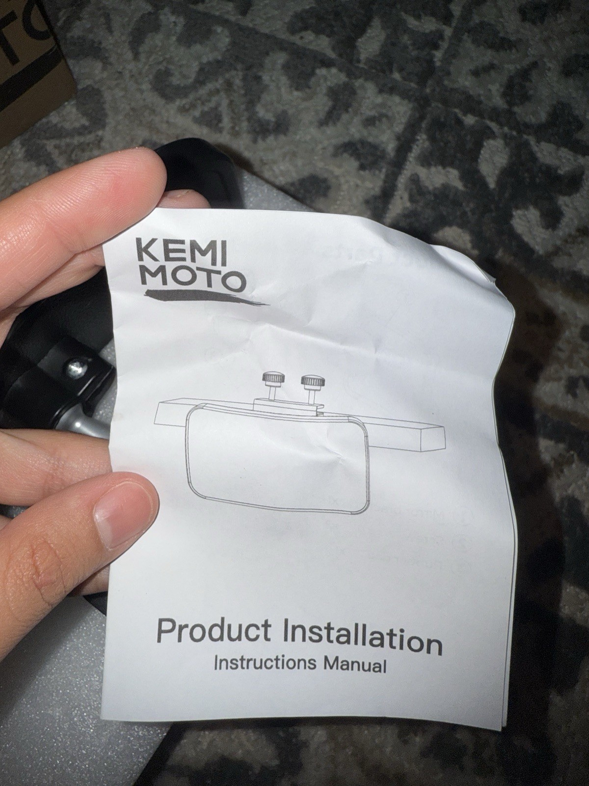 KEMIMOTO Boat Rear View Mirror