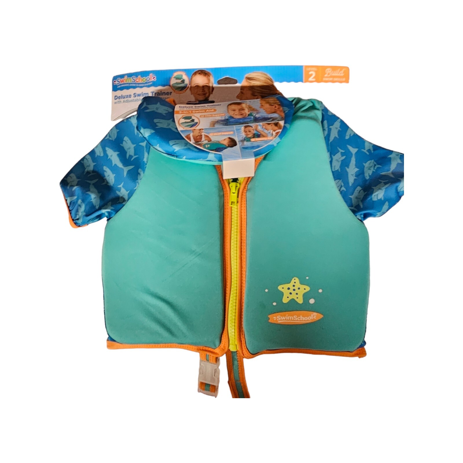 SwimSchool Deluxe Swim Trainer Level 2 up to 50 pounds 4-6 Years