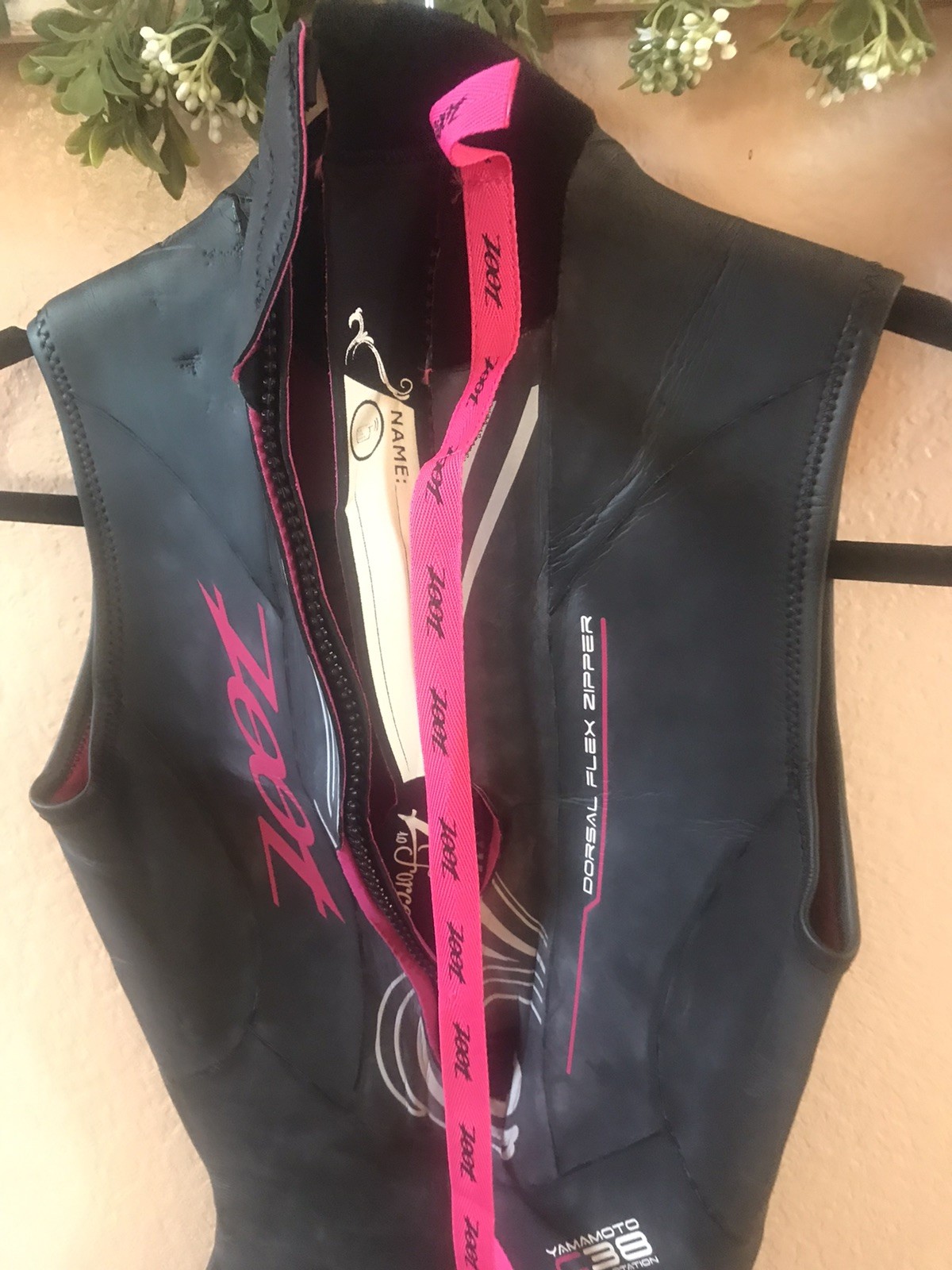 Yamamoto C38 Z Force 1.0 Sleeveless Women’s Wetsuit Size S