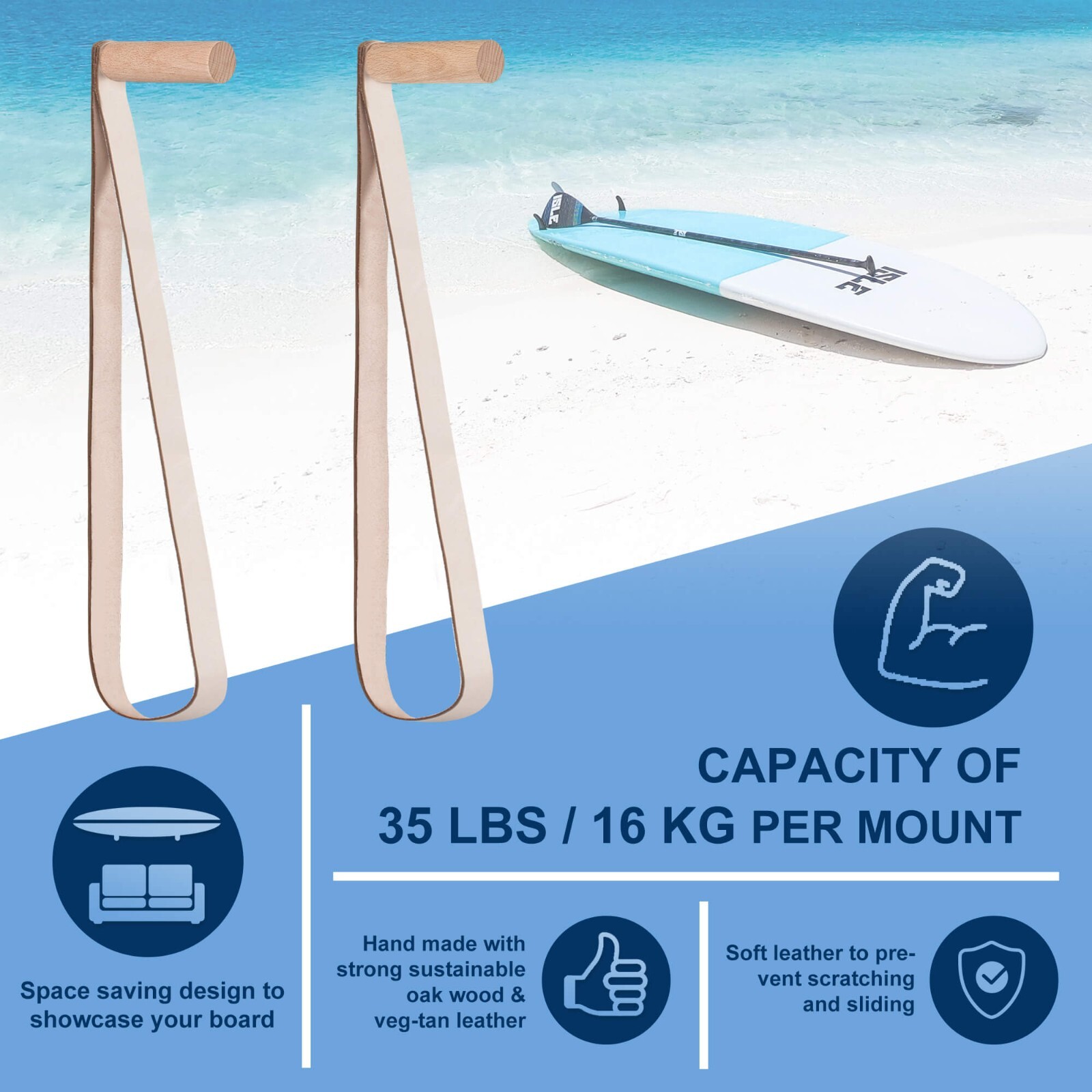 Hang 11 Surfboard Wall Mount – Surf Board Wall Hangers, Surfboard Wall Rack