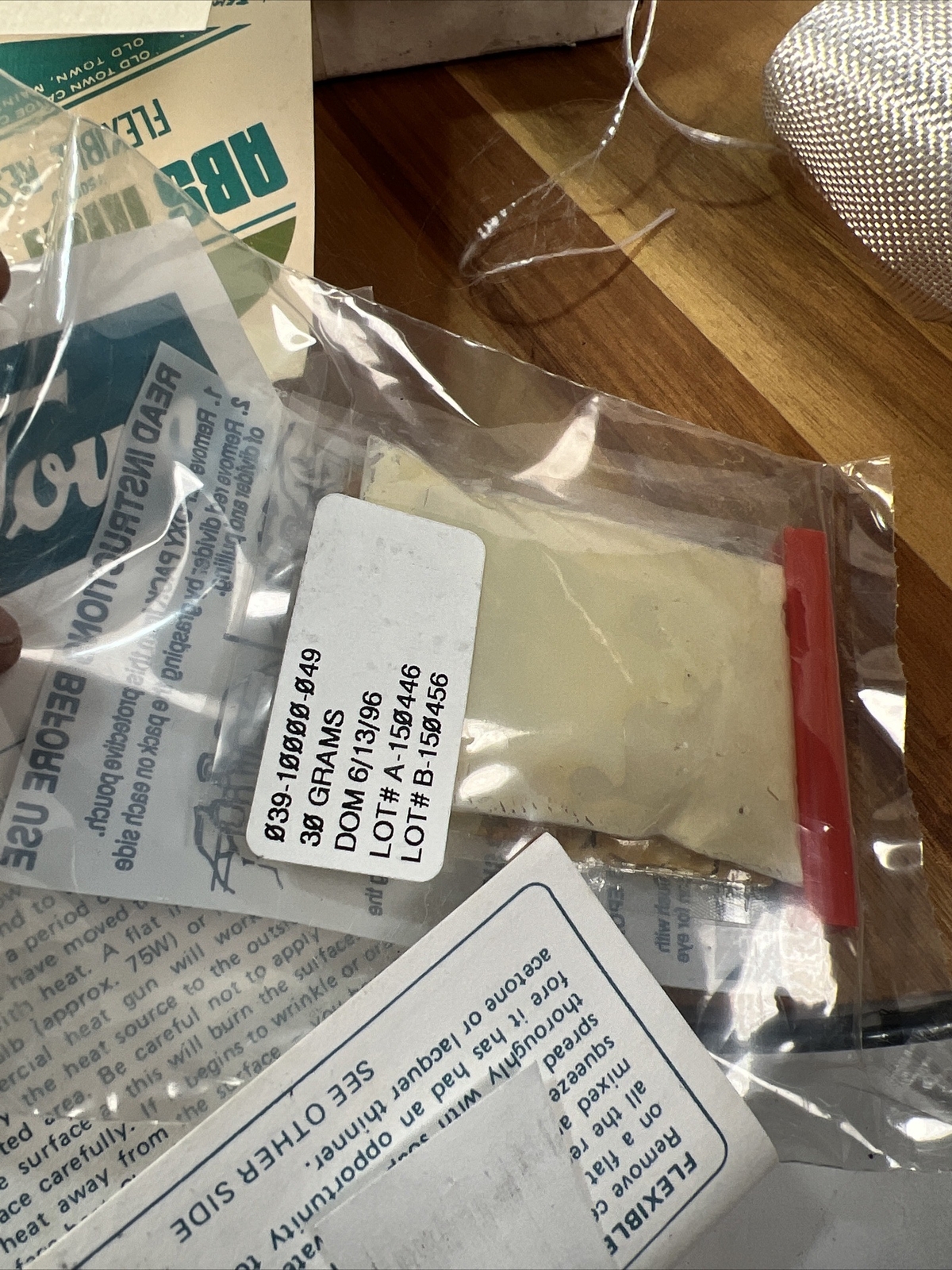 Vintage Old Town Canoe Co. Oltonar Repair Kit, Maine, USA – Vintage Poss Driedup