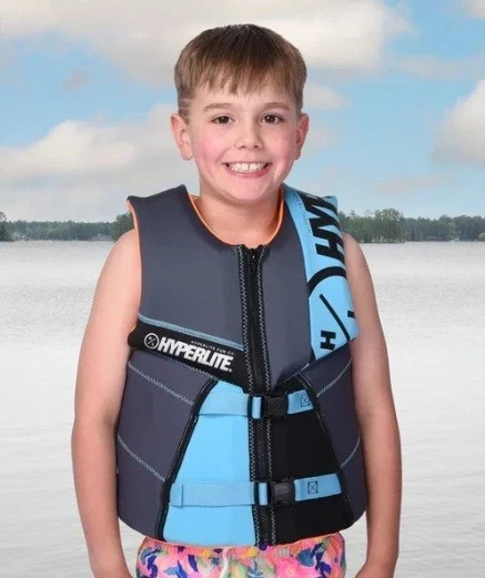 Hyperlite Youth Life Vest, USCG Approved (55-88 lbs)