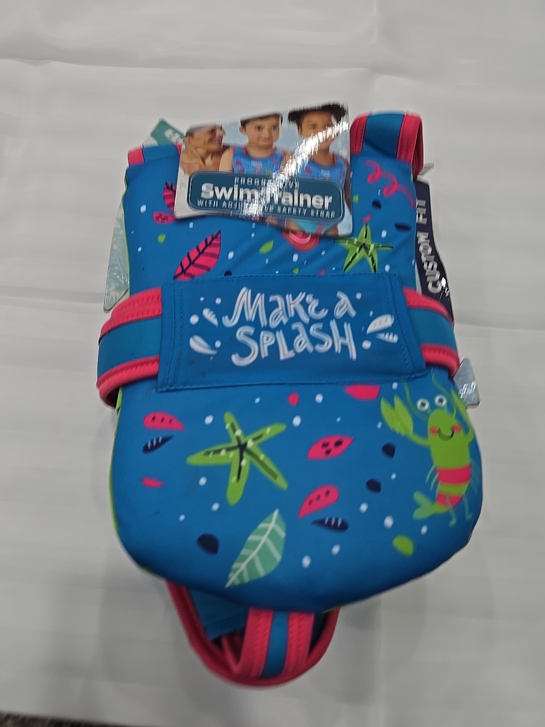 Aqua Swim School Progressive Swim Training Vest Level 3 Ages 3-5 (6231-R9P1b)