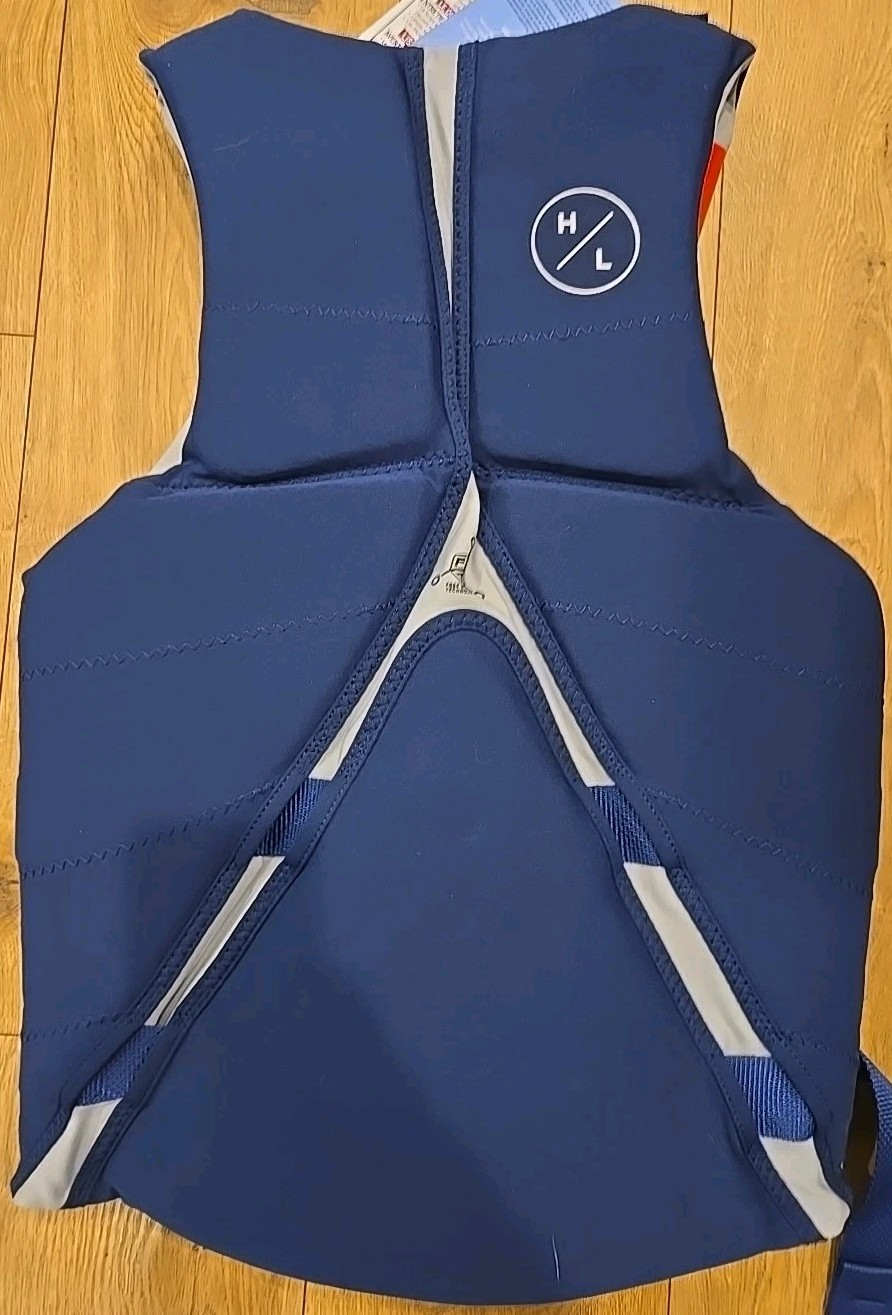 🌟NEW🌟 Hyperlite Men’s Life Vest – US Coast Guard Approved BLUE/GRAY – MEDIUM