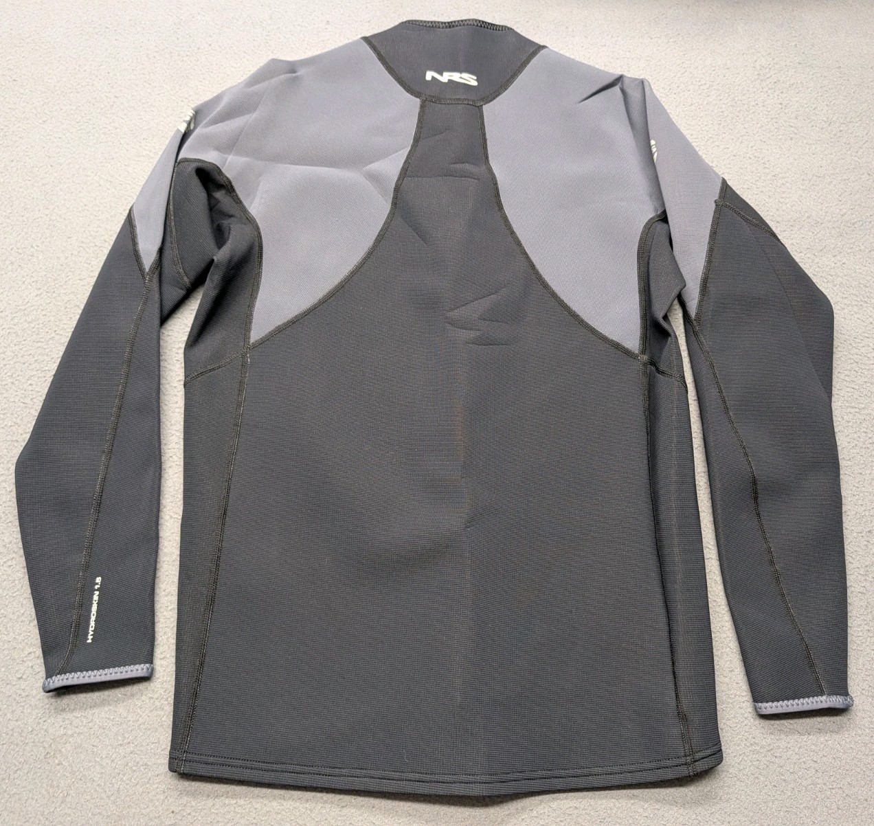 NRS Men’s Hydroskin 1.5 Neoprene Paddling Jacket Size Medium Cold Water Kayak
