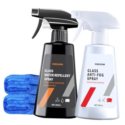 Anti Fog Spray & Rain Repellent Spray for Car Windshield Glass Water