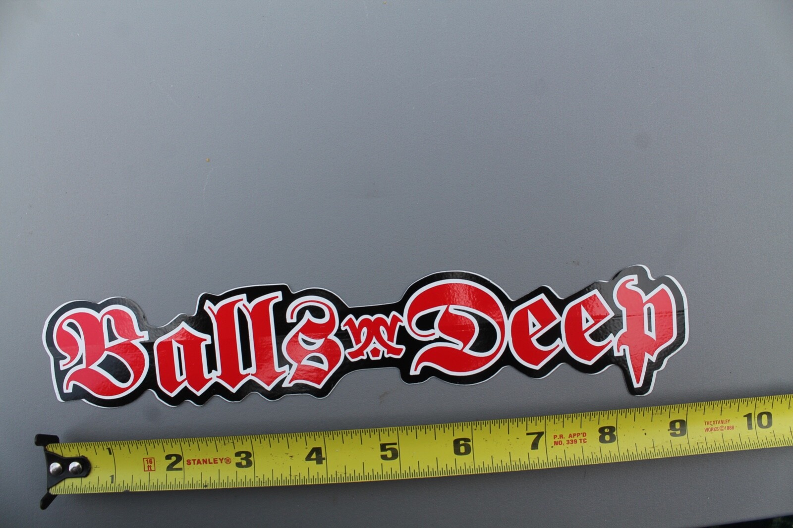 Balls Deep Boxers Punk OG BLACK FLYS Red BF1 Vintage SUNGLASSES Surfing STICKER