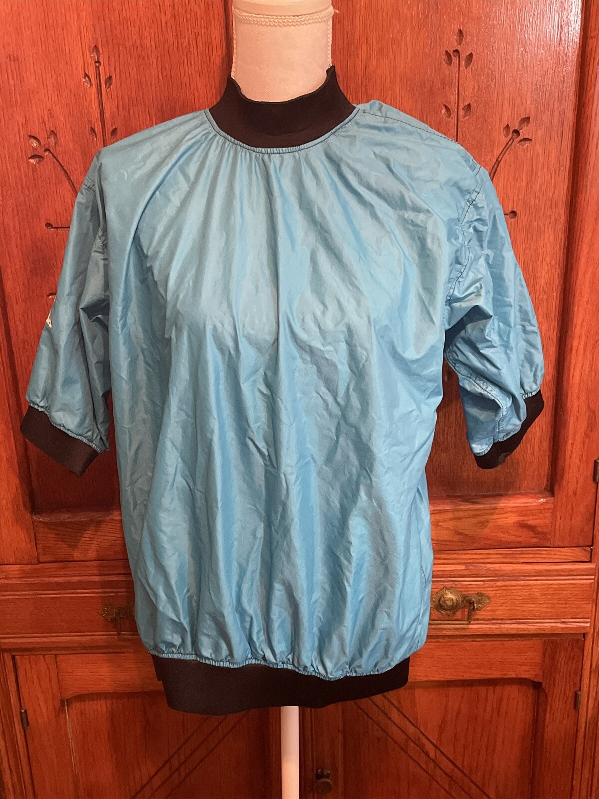 Mountain Surf Spray Jacket for Canoeing/Kayaking Size Large Turquoise Blue